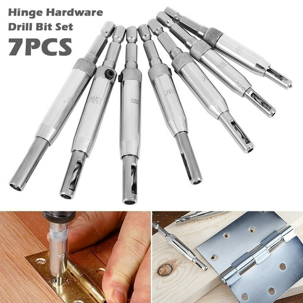 6mm Hinge Drill Bit Oxide Self Centering Lock Set Hardware Pilot Hole Guides HSS